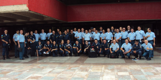 Policiais Militares de todo o estado participaram do Encontro Estadual do ProerdFoto: Reprodução