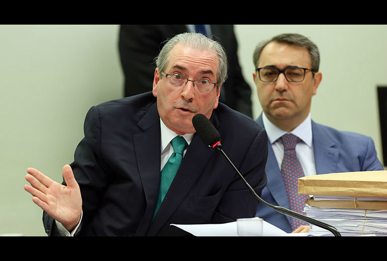 Parecer sobre Cunha será entregue hoje ao Conselho de Ética da Câmara Eduardo Cunha (PMDB-RJ) e Marcelo Nobre (Advogado)