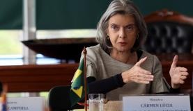 Cármen Lúcia diz que machismo e preconceito sustentam violência contra mulher Ministra Cármen Lúcia afirma que machismo e preconceito sustentam violência contra a mulher (CNJ - Divulgação)