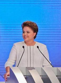 Dilma: debate permitiu discussão de propostas Dilma: debate permitiu discussão de propostas