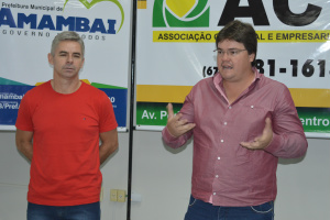 Vereador Maikel Ruiz, representando o legislativo municipalFoto: Moreira Produções