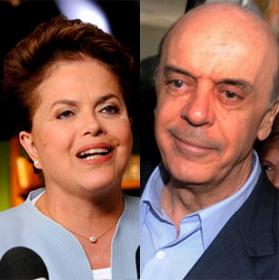 Dilma e Serra consideram proveitoso debate em emissora de TV Dilma e Serra consideram proveitoso debate em emissora de TV