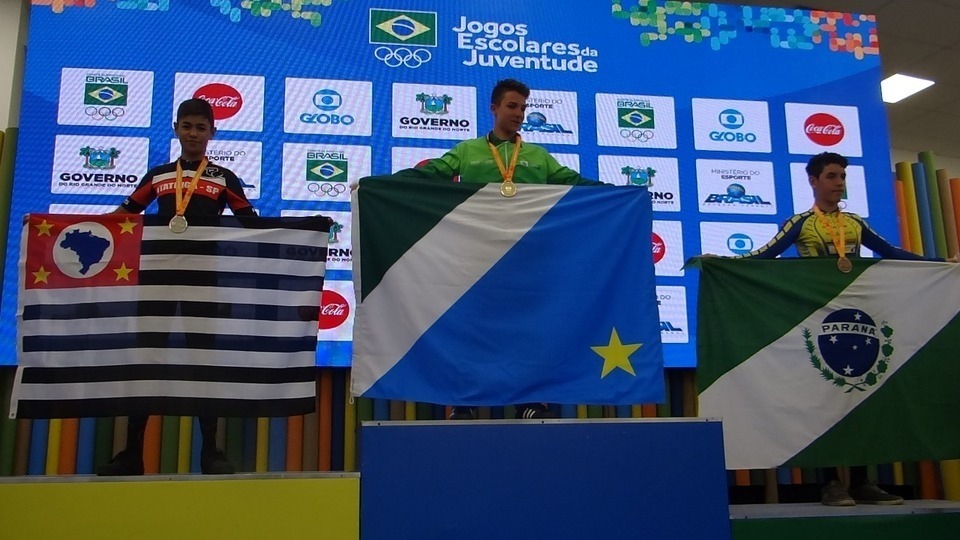 Ciclista de Chapadão do Sul assina contrato com equipe portuguesa Kawãh Davi foi destaque também nos Jogos Escolares da Juventude