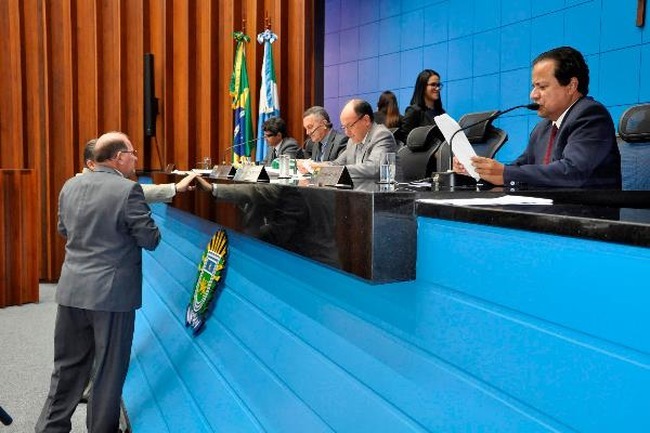 Nove projetos foram aprovados durante a Ordem do Dia desta quinta-feira.Foto: Luciana Nassar (ALMS)