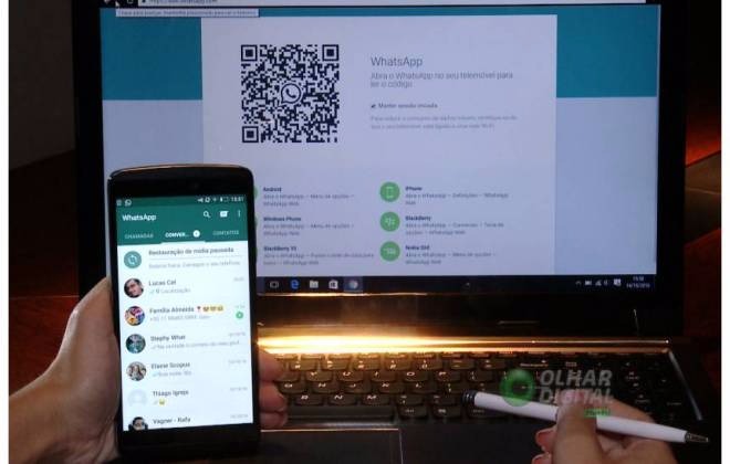 Agora é possível visualizar os Status do WhatsApp pelo PC (Foto: Reprodução)