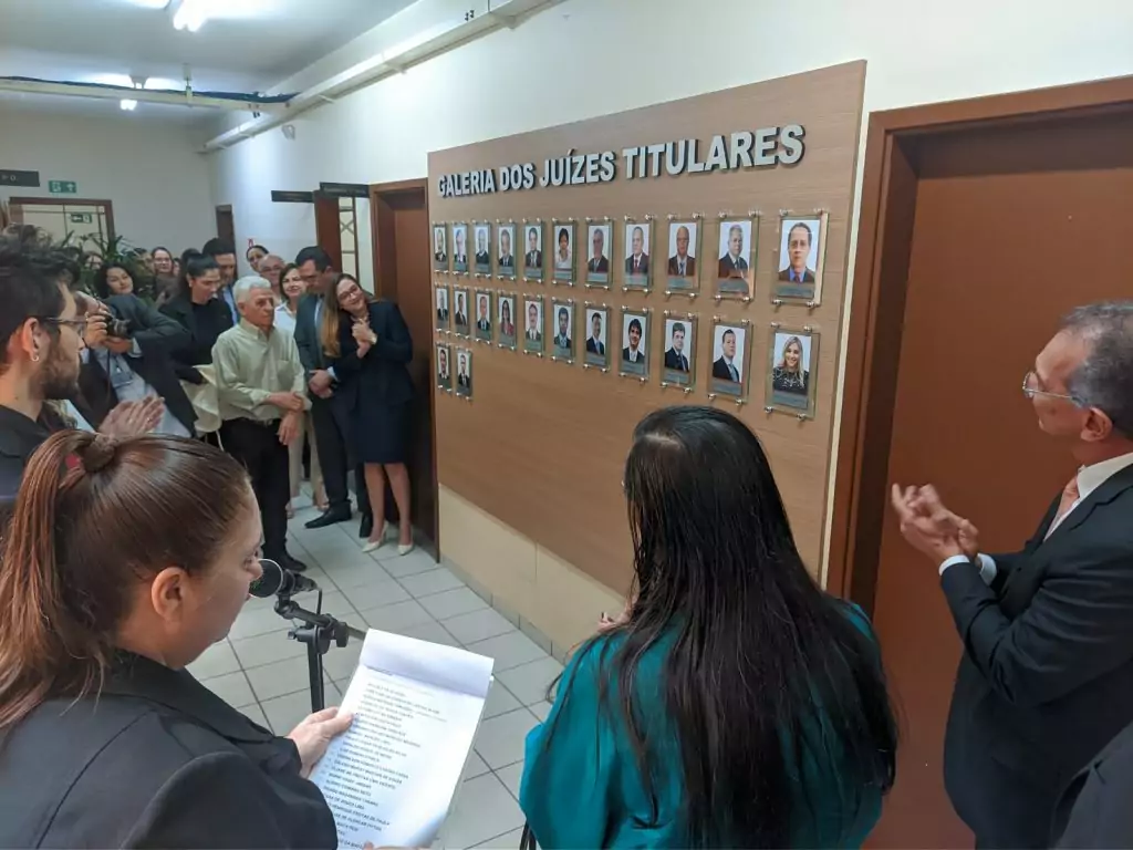 Tribunal de Justiça inaugura galeria de Juízes e homenageia servidores em Amambai