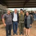 Prefeitura de Amambai prestigia solenidade de Entrega da Boina Preta no 17º RC Mec