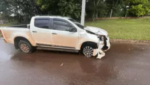 Polícia intercepta veículo furtado e prende suspeito armado após perseguição em Amambai