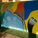 Arte na Praça: Miguela Peralta Moura transforma o céu da fronteira em identidade visual e afeto coletivo