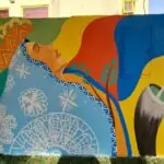 Arte na Praça: Miguela Peralta Moura transforma o céu da fronteira em identidade visual e afeto coletivo