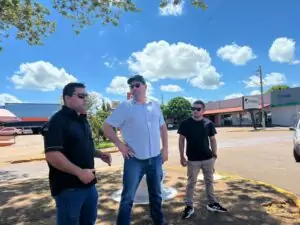 Intech realiza retirada de fiação inutilizada em Amambai