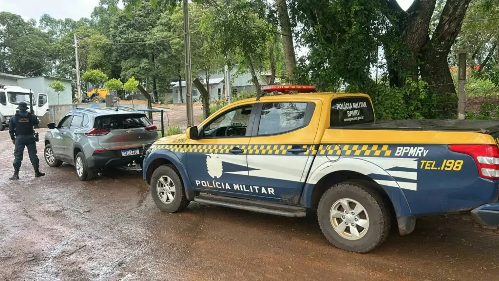 Amambai: Ação do BPMRv resulta na recuperação de veículo roubado na MS-289
