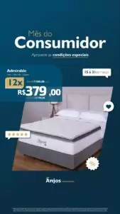 Promoção na Anjos de Amambai tem sofás com 50% de desconto e ofertas especiais em colchões