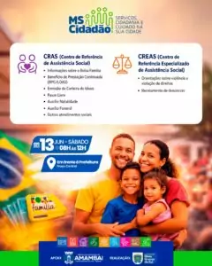 Prefeitura de Amambai levará ampla oferta de serviços ao MS Cidadão promovido pelo Governo do Estado de Mato Grosso do Sul